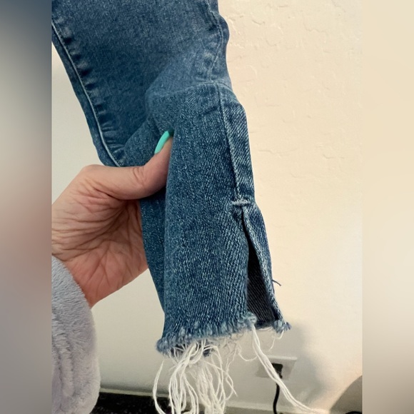 AG Jeans The Legging Ankle Raw Split Hem 27 R - Picture 3 of 5